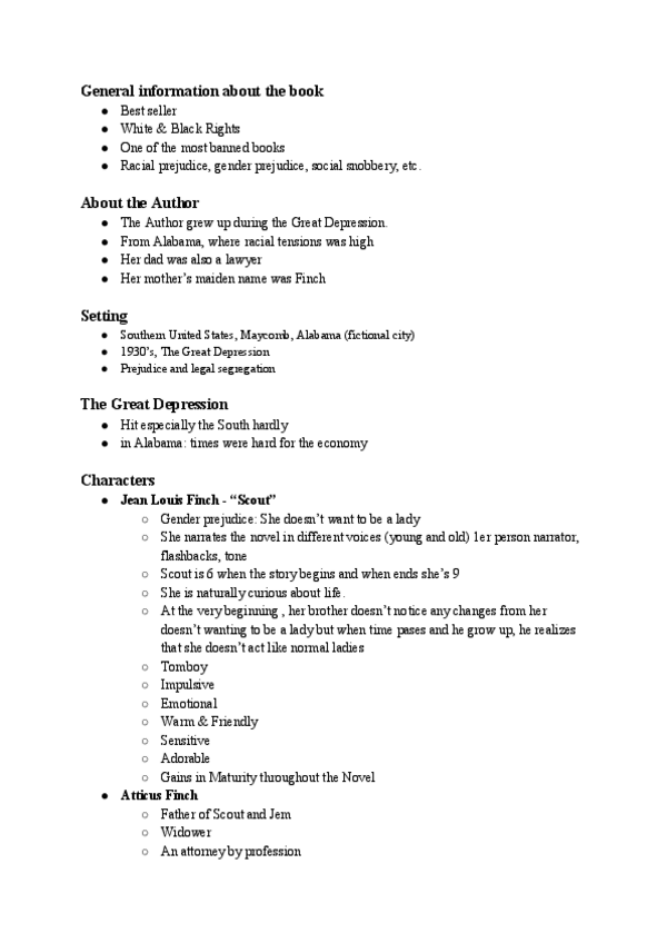 Miniatura del documento To Kill A Mockingbird.pdf