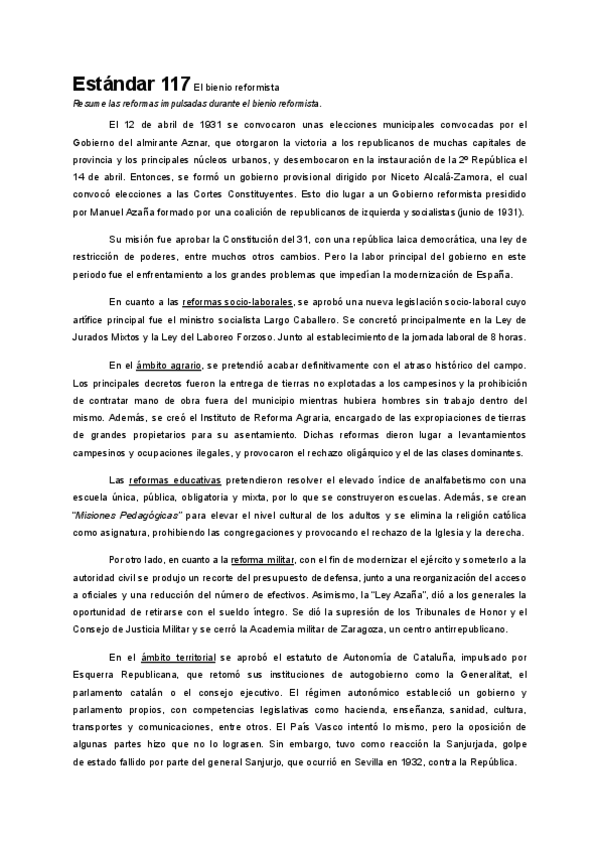 Miniatura del documento Estandar 117 - El bienio reformista.pdf