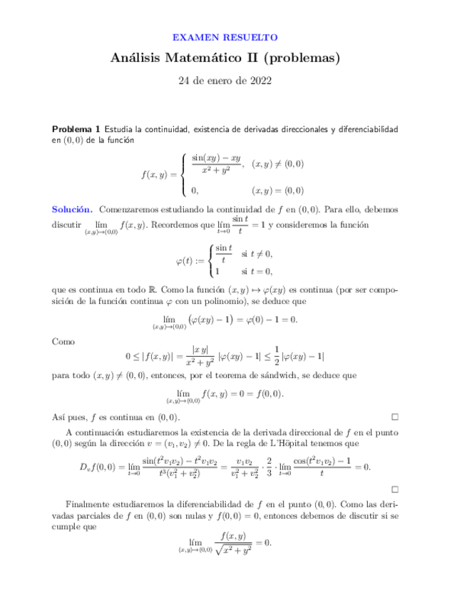 Miniatura del documento RespuestasExamenproblemasAMII24enero2022.pdf