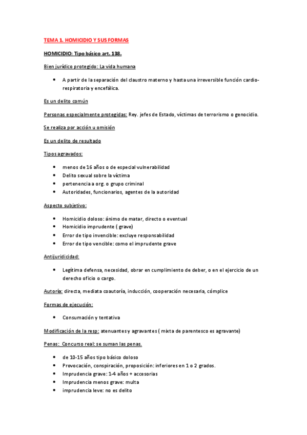 Miniatura del documento RESUMEN TEMA 1. HOMICIDIO Y SUS FORMAS.pdf