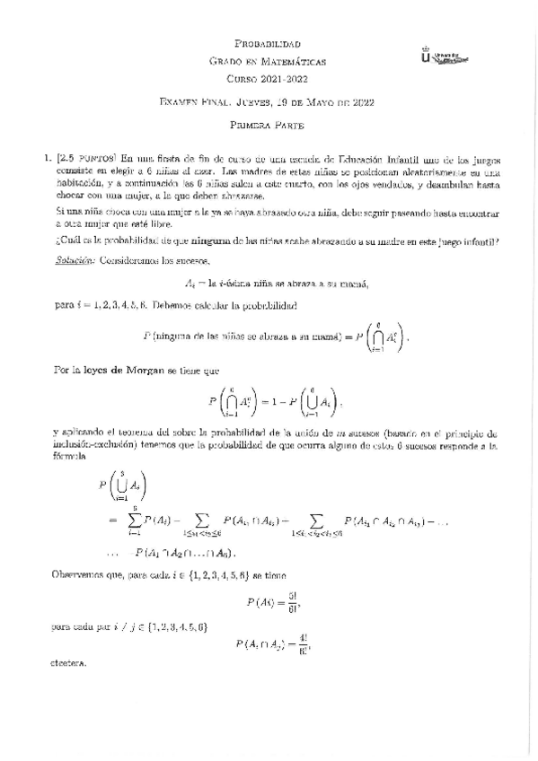 Miniatura del documento Probabilidad. Final parte I 2021-2022.pdf