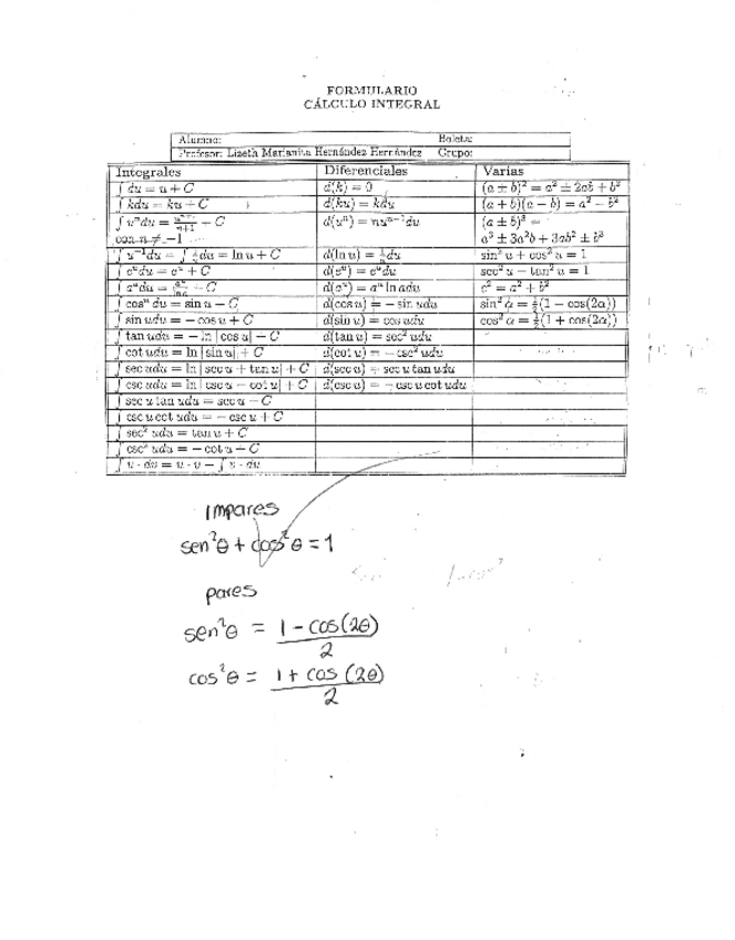 Miniatura del documento Formulas-de-Integracion.pdf