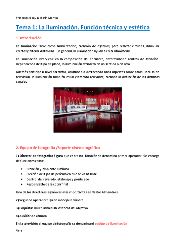 Miniatura del documento Tema 1 Iluminación. Función técnica y estética.pdf