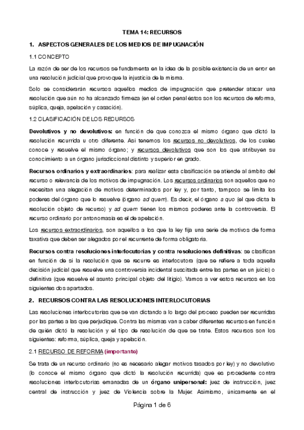 Miniatura del documento TEMA 14 PROCESAL III pdf.pdf