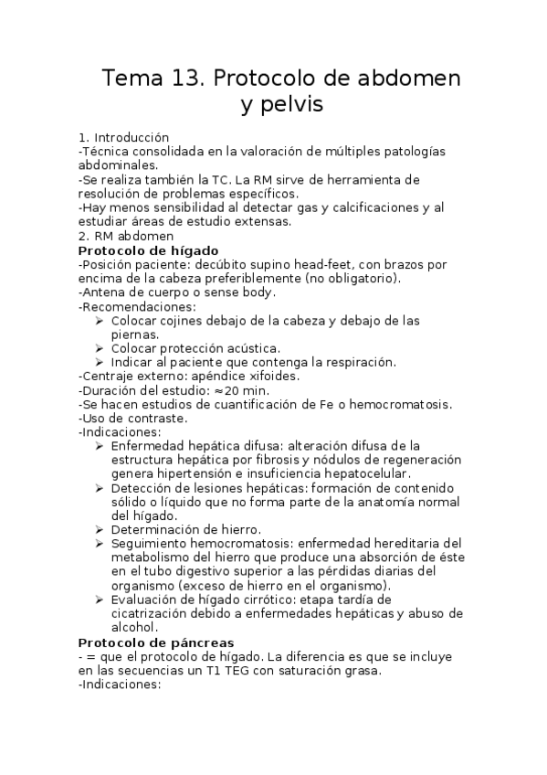 Miniatura del documento Tema-13.-Protocolo-de-abdomen-y-pelvis.docx