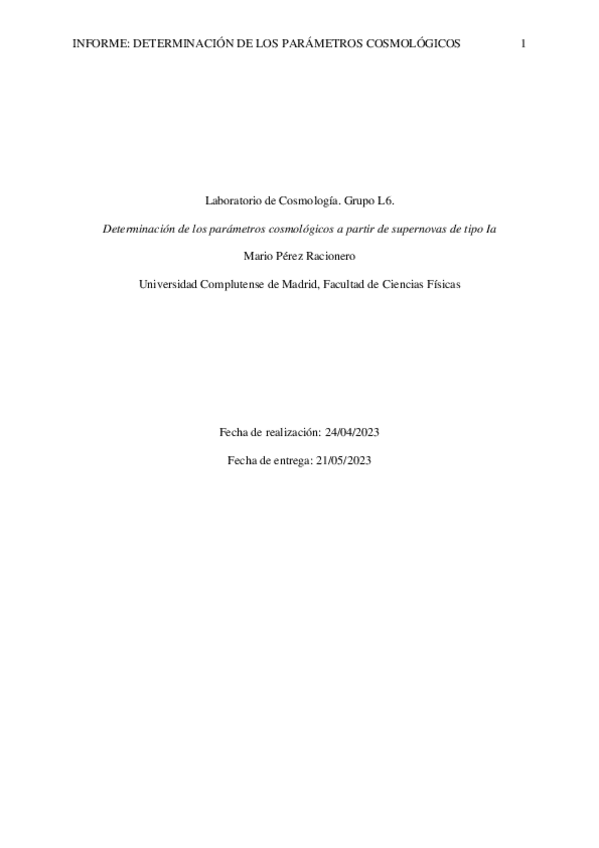 Miniatura del documento Informe-Determinacion-de-Parametros-Cosmologicos-Cosmologia.pdf