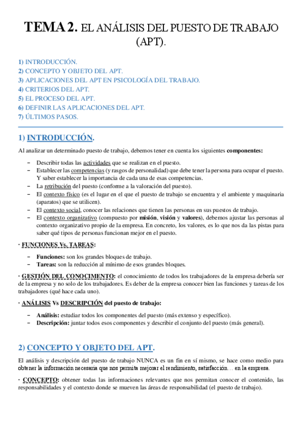 Miniatura del documento TEMA 2. El Análisis del Puesto de Trabajo (APT)..pdf