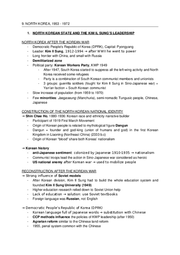 Miniatura del documento 9.-NORTH-KOREA-1953-1972.docx