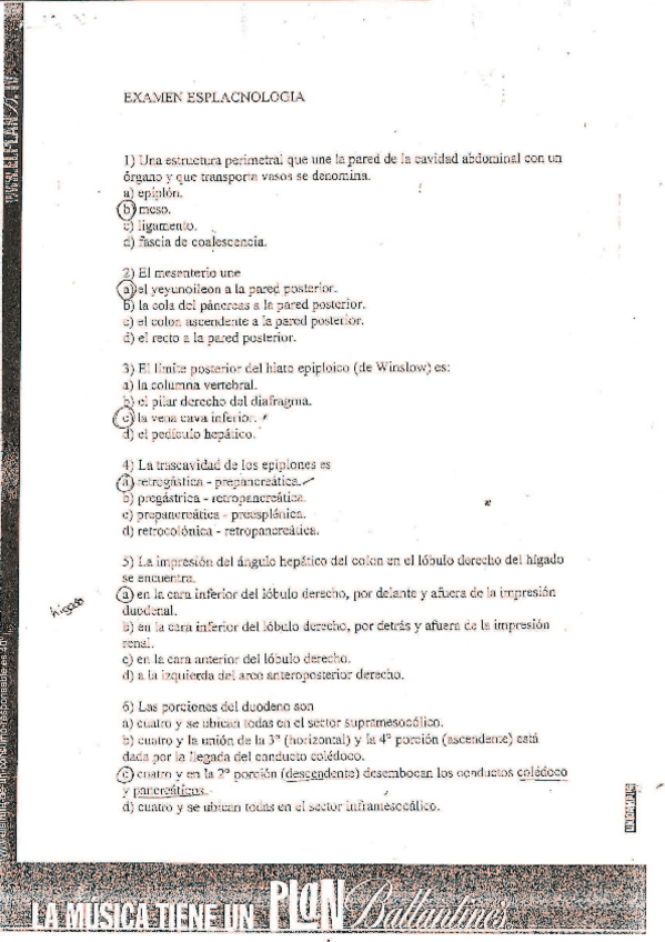 Miniatura del documento Examen anatomia - Esplacnología.pdf