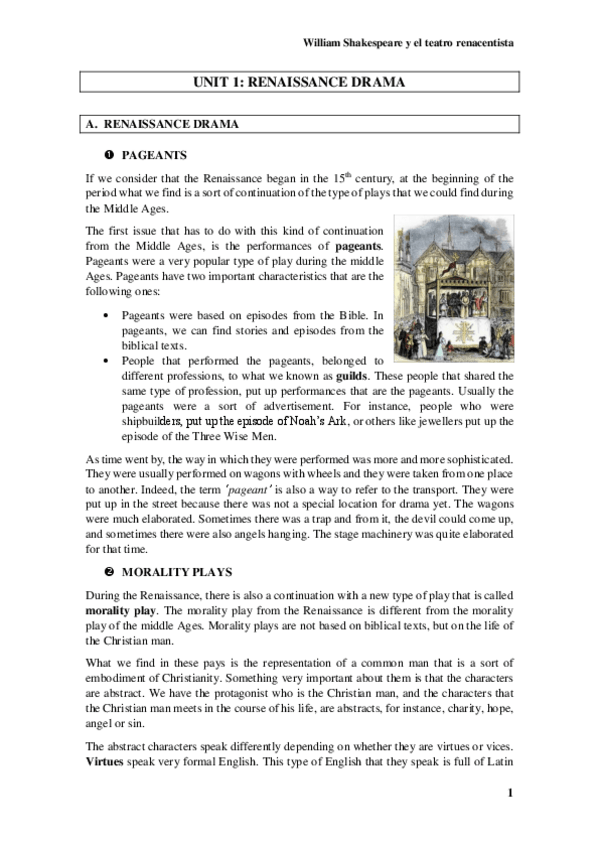 Miniatura del documento Unit-1.-Renaissance-drama.pdf