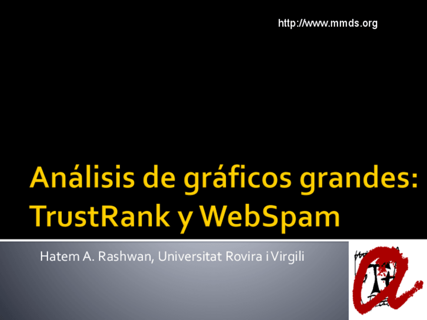 Miniatura del documento Lec-09-linkanalysis-WebSpam.pdf