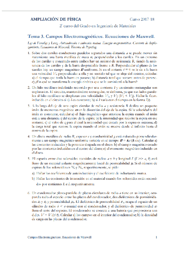 Miniatura del documento Tema 3 Campos electromagnéticos.pdf