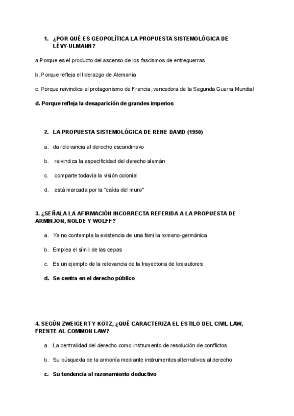 Miniatura del documento Examen 3º Derecho Comparado.pdf