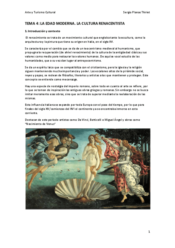 Miniatura del documento Tema 4. El arte renacentista.pdf
