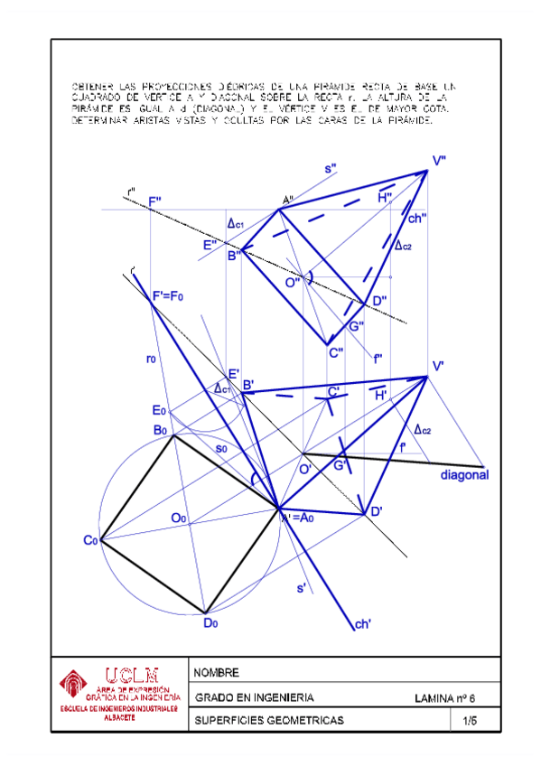 Miniatura del documento Expresión gráfica I - Lamina615solucion.pdf