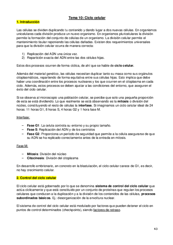 Miniatura del documento Tema 10. Ciclo celular (terminado).pdf