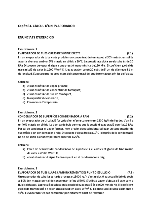 Miniatura del documento Cap-3-Calcul-dun-evaporador-enunciats-dexercicis.pdf