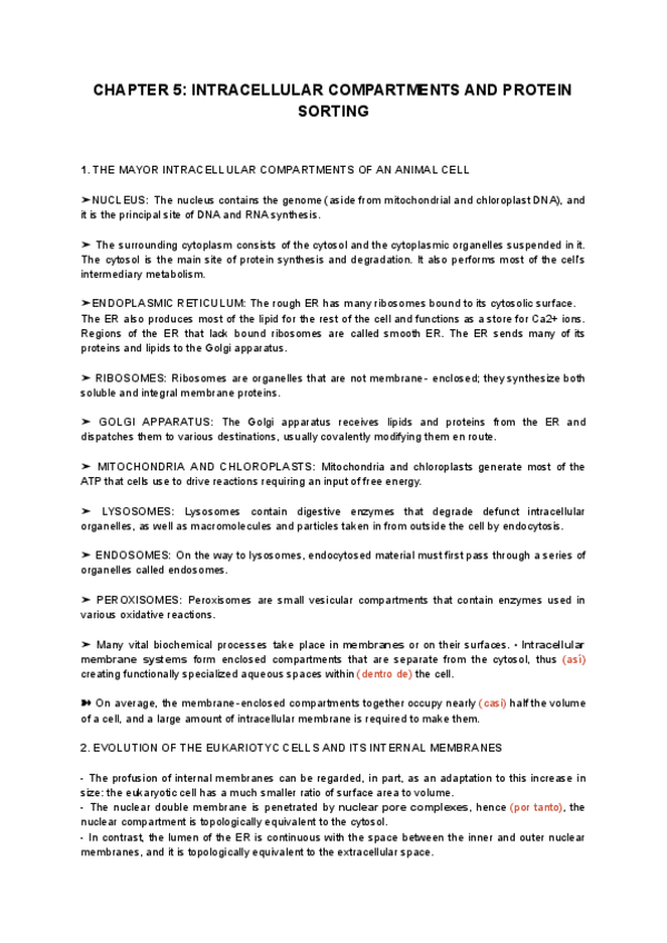 Miniatura del documento CHAPTER-5-INTRACELLULAR-COMPARTMENTS-AND-PROTEIN-SORTING.pdf