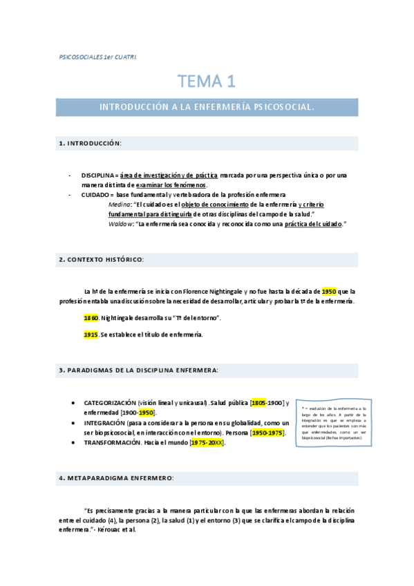 Miniatura del documento PSICOSOCIALES (Tema 1 - Introducción a la enfermería psicosocial).pdf