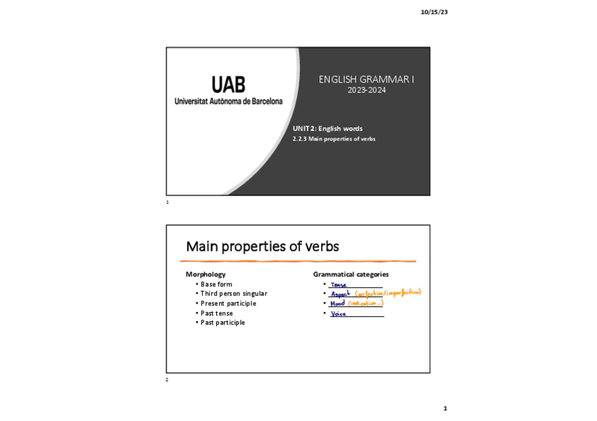 Miniatura del documento Diapositives-filled-out-2.2.3-Main-properties-of-Verbs-HANDOUT-1.pdf