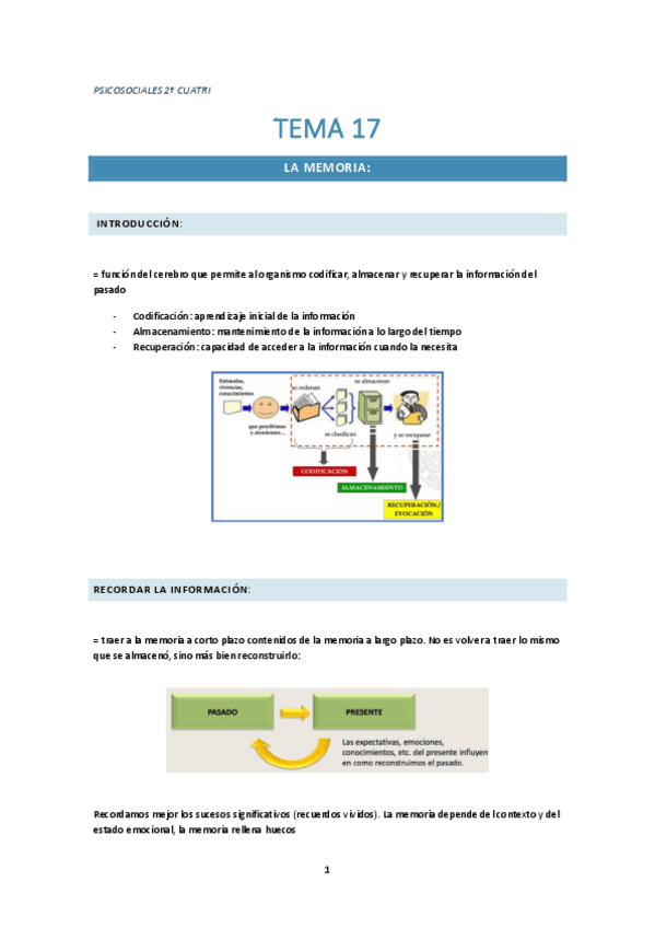 Miniatura del documento PSICOSOCIALES (Tema 17 - La memoria).pdf
