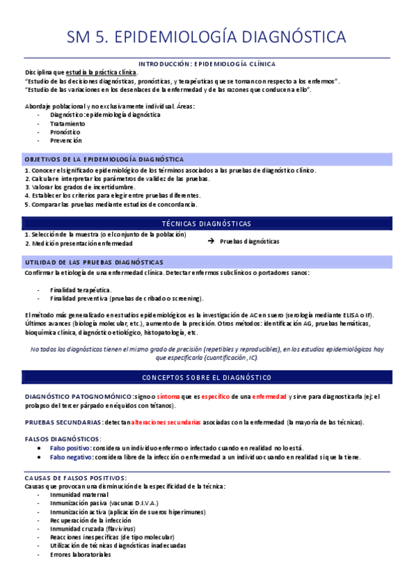 Miniatura del documento Sm 5. Epidemiología diagnóstica.pdf