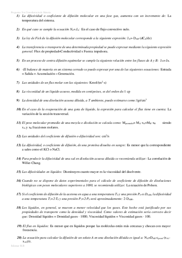 Miniatura del documento Preguntas Test transferencia de Materia.pdf