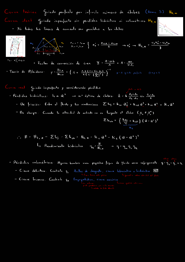 Miniatura del documento Apuntes y ejercicios resueltos - Tema 4 Bombas centrífugas ideales y reales.pdf
