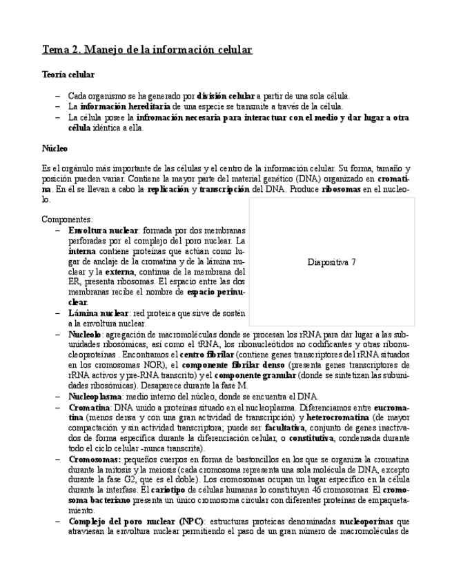 Miniatura del documento Tema 2. Manejo de la información celular.pdf