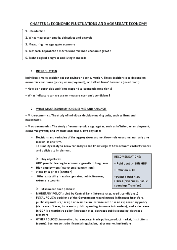 Miniatura del documento UNIT 1: Economic fluctuations and aggregate economy.pdf