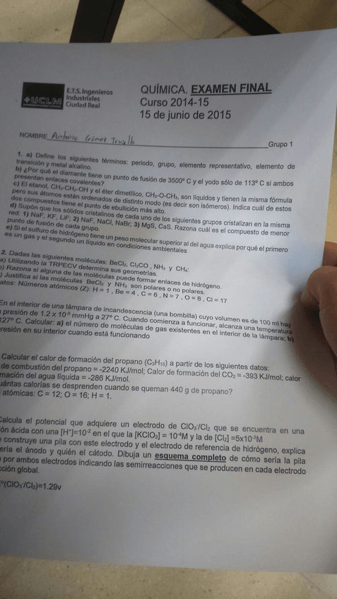 Miniatura del documento Examen Quimica.jpeg