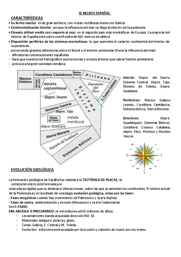 Miniatura del documento EL-RELIEVE-ESPAÑOL TEMA 2 GEOGRAFÍA selectividad.pdf