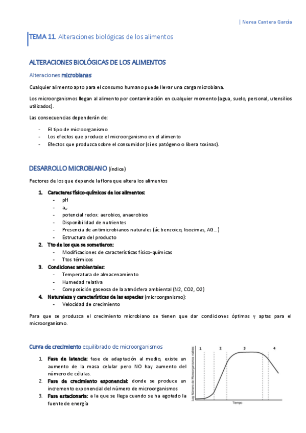 Miniatura del documento APUNTES Tema 11 Alteraciones biológicas de los alimentos.pdf