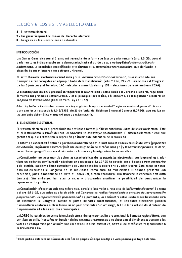 Miniatura del documento LECCIÓN 6 - Los sistemas electorales.pdf