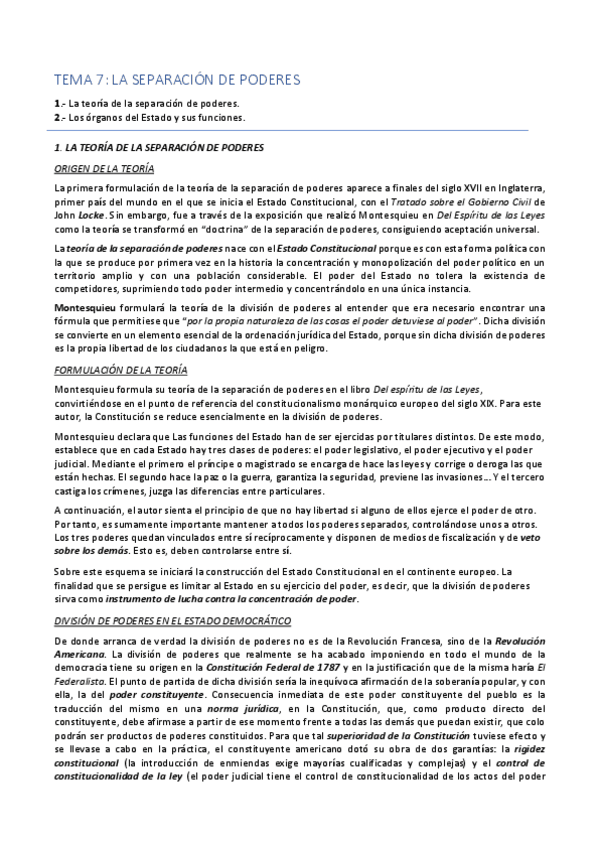 Miniatura del documento LECCIÓN 7 - La separación de poderes.pdf