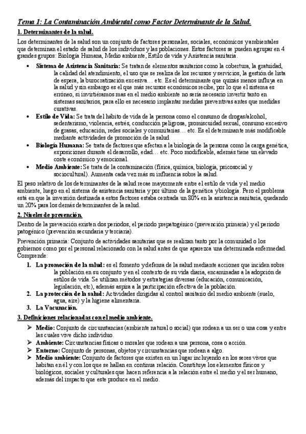 Miniatura del documento Tema 1 - La Contaminación Ambiental como Factor Determiannte de la Salud.pdf