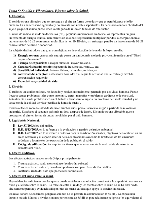 Miniatura del documento Tema 5 - El Sonido y los Efectos sobre la Salud..docx