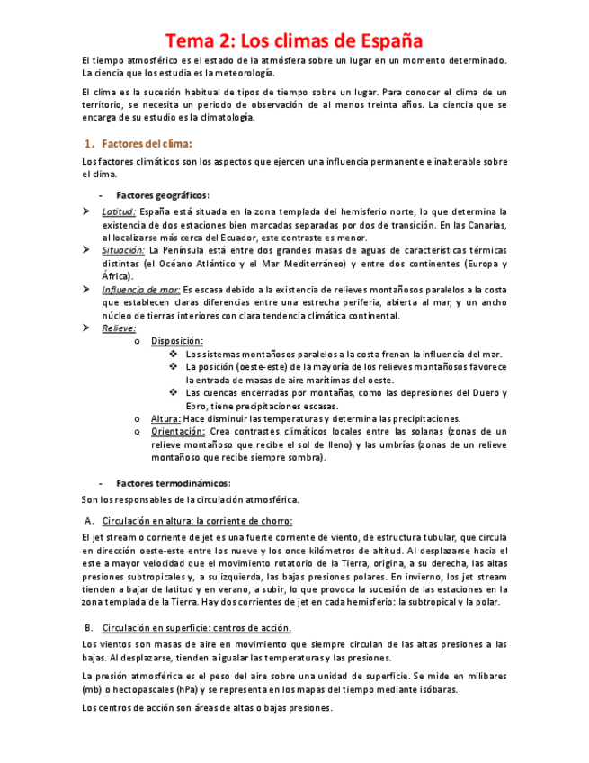 Miniatura del documento Tema 2 - Los climas de España.pdf