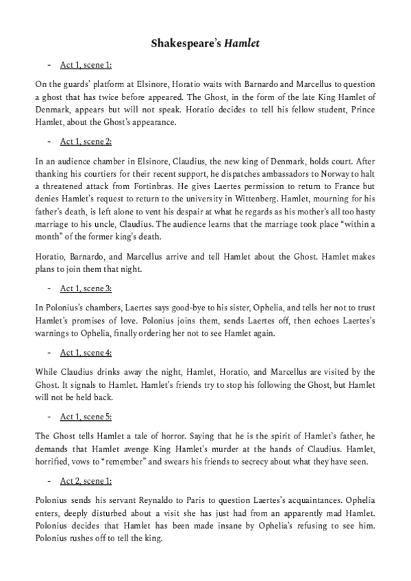 Miniatura del documento Hamlet-SUMMARY.pdf
