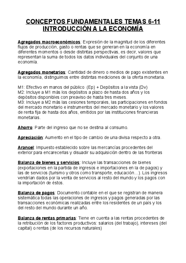 Miniatura del documento Conceptos-fundamentales-segundo-parcial-introduccion-a-la-economia-temas-6-11.pdf