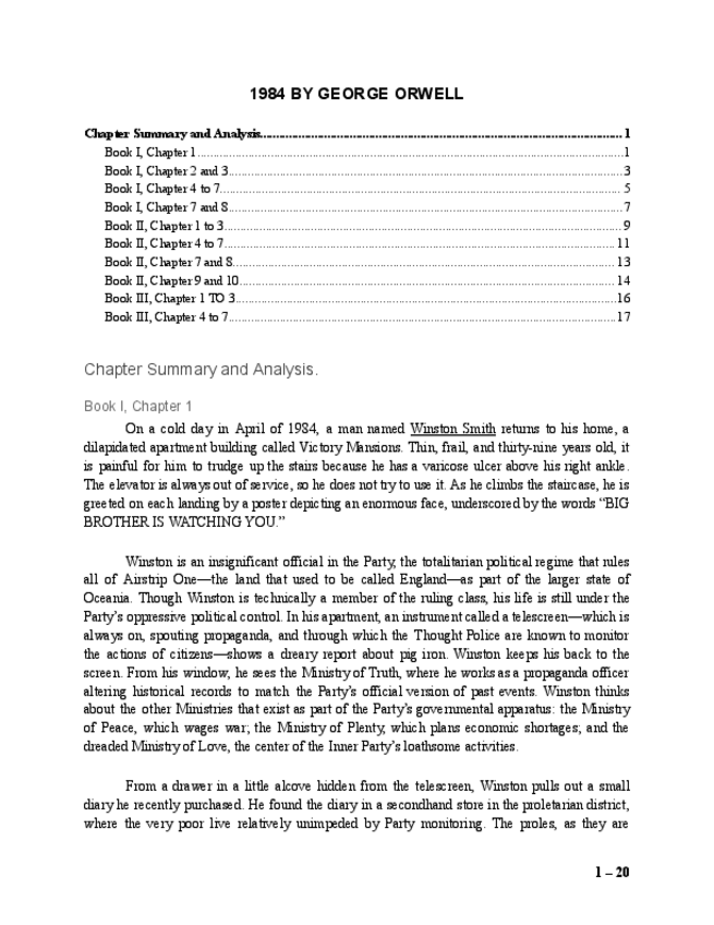 Miniatura del documento Summary-and-Analysis.-1984-BY-GEORGE-ORWELL.pdf