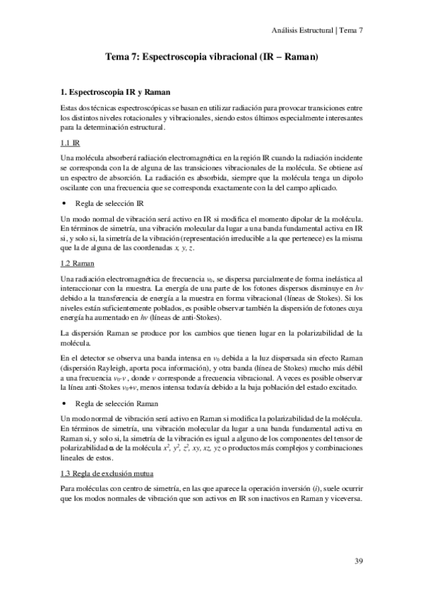 Miniatura del documento AE-Tema-7-Espectroscopias-vibracionales.pdf