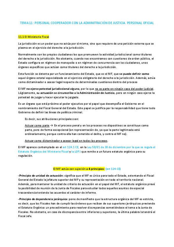 Miniatura del documento Tema-11-COMPLETO-PDF-Personal-cooperador-con-la-Adminstracion-de-Justicia.-Personal-oficial.pdf