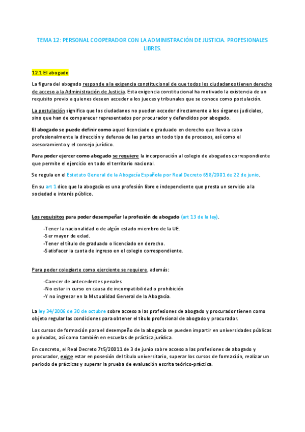 Miniatura del documento Tema-12-COMPLETO-PDF-Personal-cooperador-con-la-Administracion-de-Justicia.-Profesionales-libres.pdf