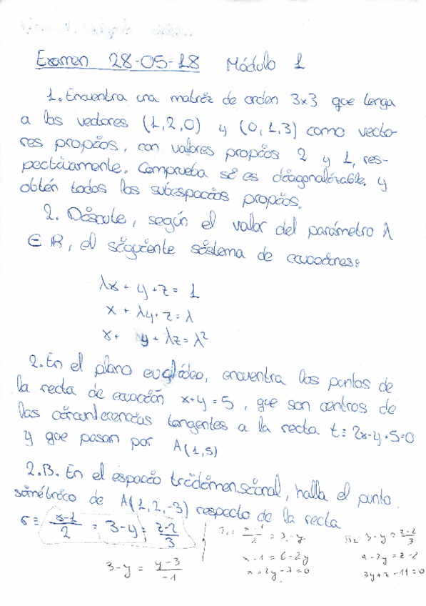 Miniatura del documento RESUELTO Y EXPLICADO Examen Fundamentos matemáticos convocatoria de junio 2018.PDF