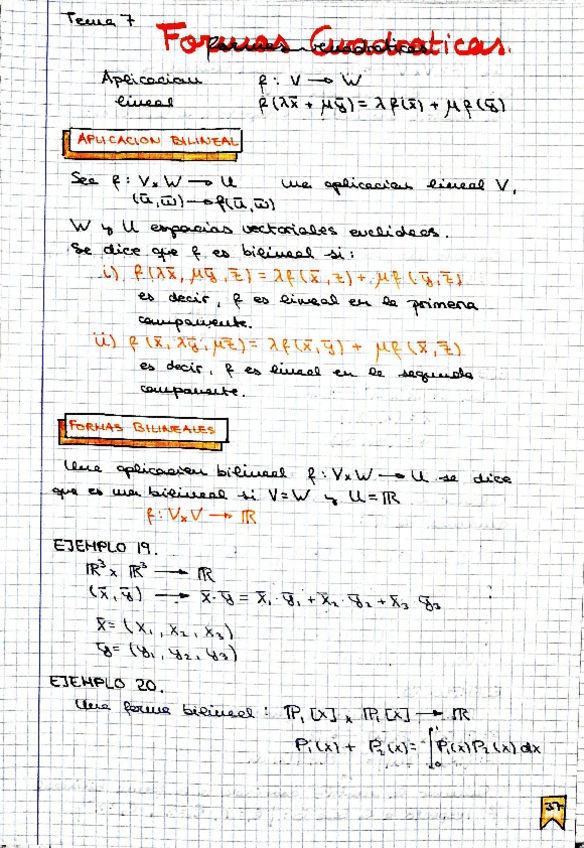 Miniatura del documento Tema 7 - Formas cuadráticas.pdf