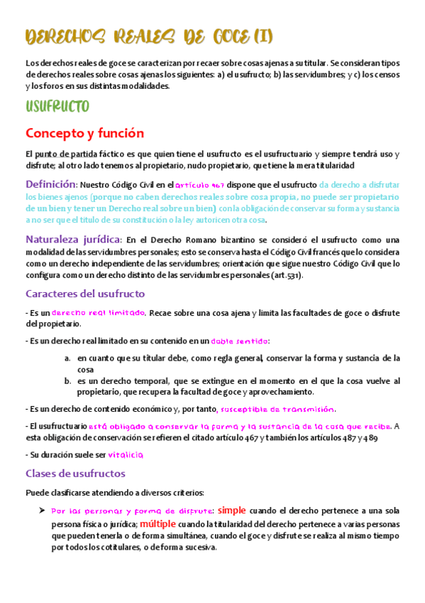 Miniatura del documento DERECHOS REALES DE GOCE (tema 8y 9).pdf
