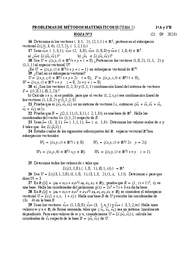 Miniatura del documento Mm2-hoja-de-ejercicios-Tema-2-espacios-vectoriales.pdf