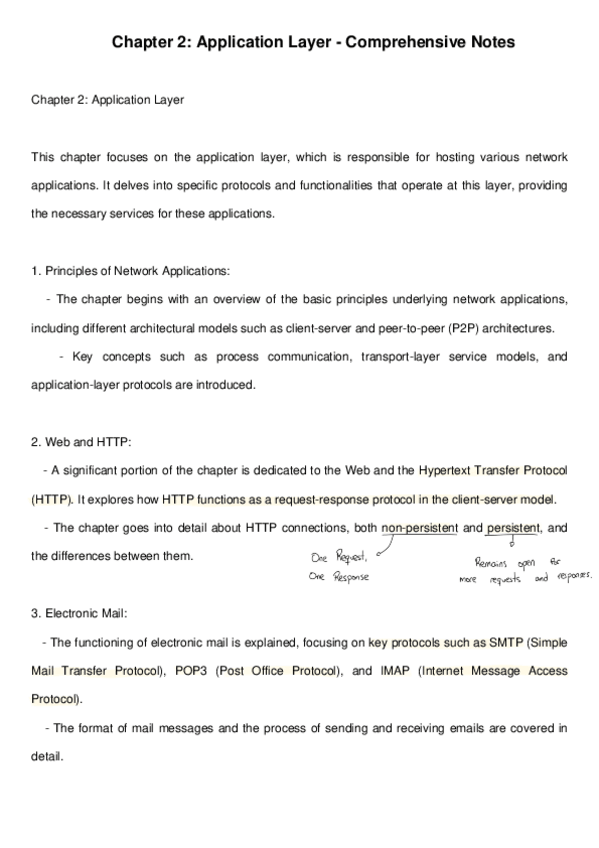 Miniatura del documento Chapter2ApplicationLayerComprehensiveNotes-2023-11-12-133441.pdf