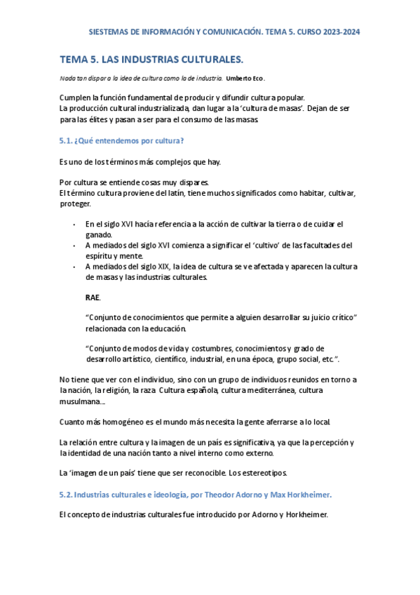Miniatura del documento TEMA-5. LAS INDUSTRIAS CULTURALES. - RESUMIDO.pdf